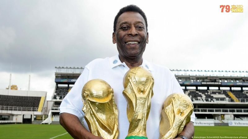 Pele đã cùng Brazil giành 3 chức vô địch World Cup