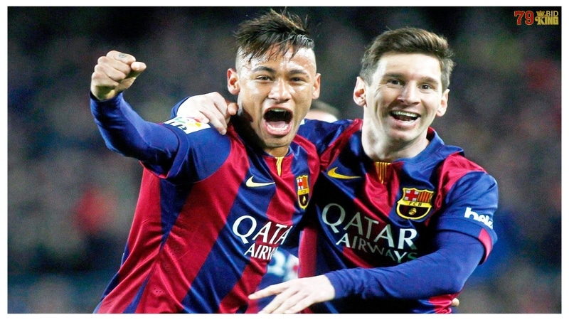 Messi và Neymar - bộ đôi ngôi sao 